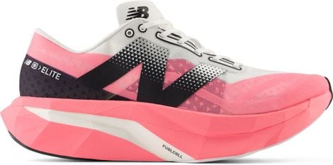 Running Shoes New Balance FuelCell SuperComp Elite v4 Pink/White Homme