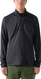 Polaire Haglöfs Korp Mid 1/2 Zip Noir Homme