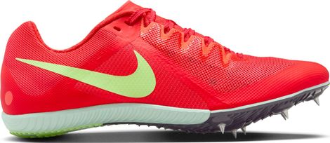 Nike Zoom Rival Multi Rood/Groen Heren Track & Field Schoenen