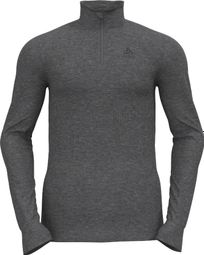 Odlo Active Warm Eco Grey 1/2 Zip Long Sleeve Jersey