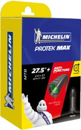 Chambre a air velo 27.5 x 2.45-3.00 Michelin protek max b6 valve presta 40mm