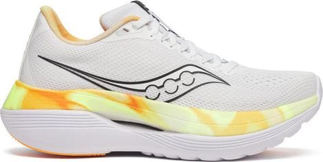 Chaussures Running Saucony Endorphin Trainer Blanc/Jaune Femme