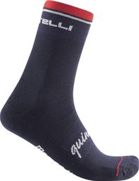 Castelli Quindici Soft Merino Socks – Chaussettes Mi-Hautes Laine Mérinos, Confort & Protection Vélo