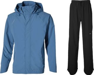 Basil Hoga bicycle rain suit blue