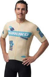 Maillot vélo mesh manches courtes homme Cyclisme M8 NRC Yellow Jaune