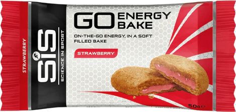 Gâteau énergétique SIS Go Energy Bake Fraise - 50g