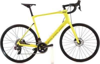 Produit reconditionné · BMC Roadmachine AMP TWO AXS 12V · Jaune / Vélo de route | Bon état