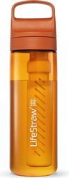 Bouteille filtrante LifeStraw Go 2.0 Kyoto Orange 650 ml - Orange