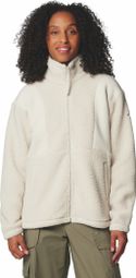 Columbia Women's Fleece Jacket Sherpa Panorama II Beige