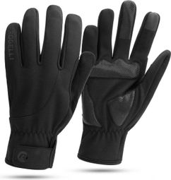 Gants Velo Long De Hiver Rogelli Core II - Homme - Noir