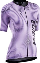 Maillot Northwave Blade Doppler de manga corta para mujer Morado