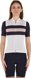 Santini Eco Sleek Bengal Damestrui Korte Mouw Zwart/Wit
