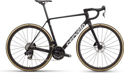 Bicicletta da strada Cervélo R5 Sram Force AXS 12V 700 mm Nero/Argento 2026
