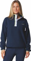 Columbia Helvetia II Half Snap Fleecejacke Blau