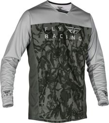 Fly Racing Fly Radium Langarm Trikot Herren Grau Camo