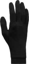 Gants Longs Femme Cairn Silk Noir