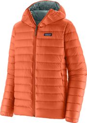 Chaqueta acolchada Patagonia Down Sweater Hoody naranja para hombre