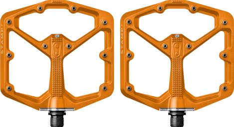 Crankbrothers Stamp 7 Large Flat Pedals Orange