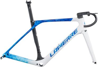 Lapierre Aircode DRS Thibaut Pinot Edition Weiß/Blau Rennrad-Rahmen-Set