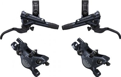 Pair of Brakes Shimano SLX M7100 R Sine Ventil J-Kit (Without Disk) 165cm 95cm Black