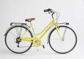 VELO VIA VENETO 605 28  6V. FEMME 46 jaune