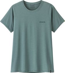 Patagonia Cap Cool Daily Boardshort met logo, groen, dames