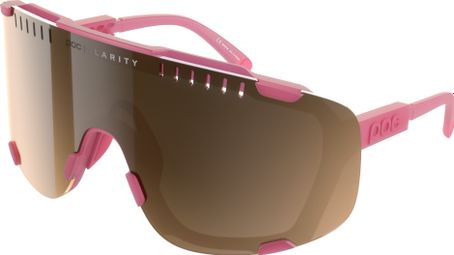 Poc Devour Brille Pink Translucent / Brown Silver Mirror