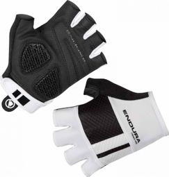 Paire de Gants Courts Femme Endura FS260-Pro Aerogel II Blanc Noir