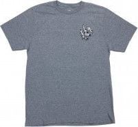 T-Shirt Manches Courtes Odyssey Ripped Monogram Gris