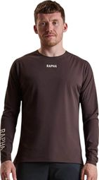 Rapha Trail Finale Windblock Men's Long-Sleeve Jersey, Brown