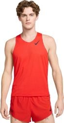 Heren Nike AeroSwift Tank Rood