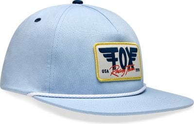 Fox Winged Snapback Cap Blau Damen