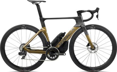 Vélo de Route Orbea Orca Aero M21eLTD Sram Force eTap AXS 12V 700 mm Vert Olive Gris Carbon Raw 2025