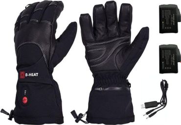 Gants chauffants en cuir EVO-3