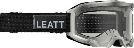 Leatt Velocity 4.0 MTB Brushed Grau Clear 83 Vlt Maske