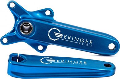 Beringer Bicycle Elite BMX-Kurbelgarnitur 24 mm Blau