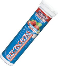 Tubo de 15 pastillas de fresa con electrolitos Fenioux Multi-Sports 57g