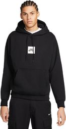 Nike SB Fleece Kapuzenpullover Schwarz