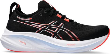 Asics Gel Nimbus 26 Laufschuhe Schwarz Rot