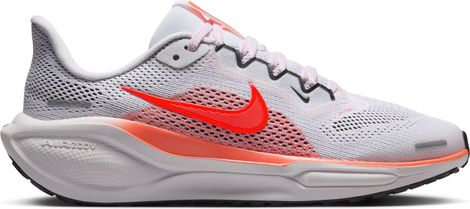 Chaussures Running Nike Pegasus 41 Blanc/Rouge Enfant