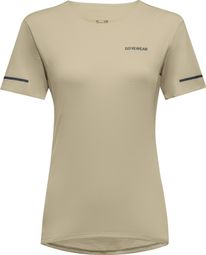 Women's Gore-Wear Contest 2.0 Beige T-Shirt