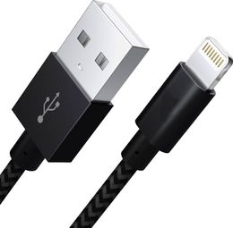 Sunslice Câble USB-A vers Lightning 20 cm 18W Noir
