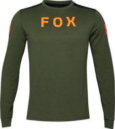 Camiseta de manga larga Fox Ranger Aviation Verde