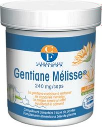 Gélules Fenioux Gentiane-Mélisse® Capacités Mentales 200 Gelules