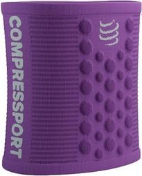 Compressport Sweatbands Handgelenkbänder 3D.Dots Violett Weiß