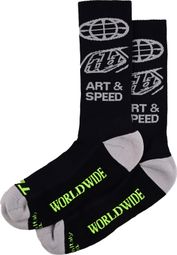 Chaussettes Troy Lee Designs Performance Noir/Gris
