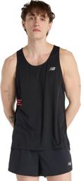 Camiseta de tirantes New Balance Athletics Graphic Negro, Hombre