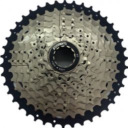 Cassette BST Parts MTB Series 10 Vitesses Corps Sram / Shimano HG Argent / Noir