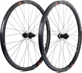 Paire de roues Progress EB:01 Nitro Hybrid 27.5” | Boost 15x110/12x148 mm | 6 Trous | Sram XD