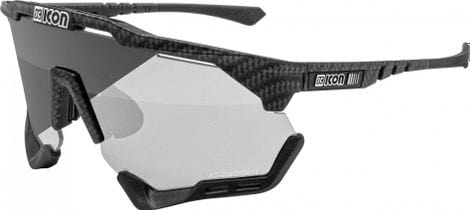 Scicon Sports Aeroshade XL Lunettes De Soleil De Performance Sportive (Scnpp Silver Fotocromic/Compagnon De Carbone)